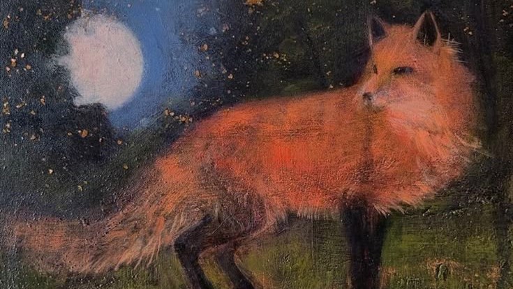 Un renard en tuxedo